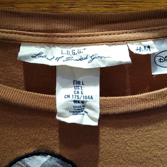 H&M Disney Tops Hm Disney Adorable Plaid Mickey Mouse On A Mustard